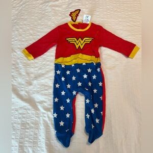 WONDER WOMAN Costume - size 12 M - 74 cm - NWT - perfect for the 4th of July 🇺🇸